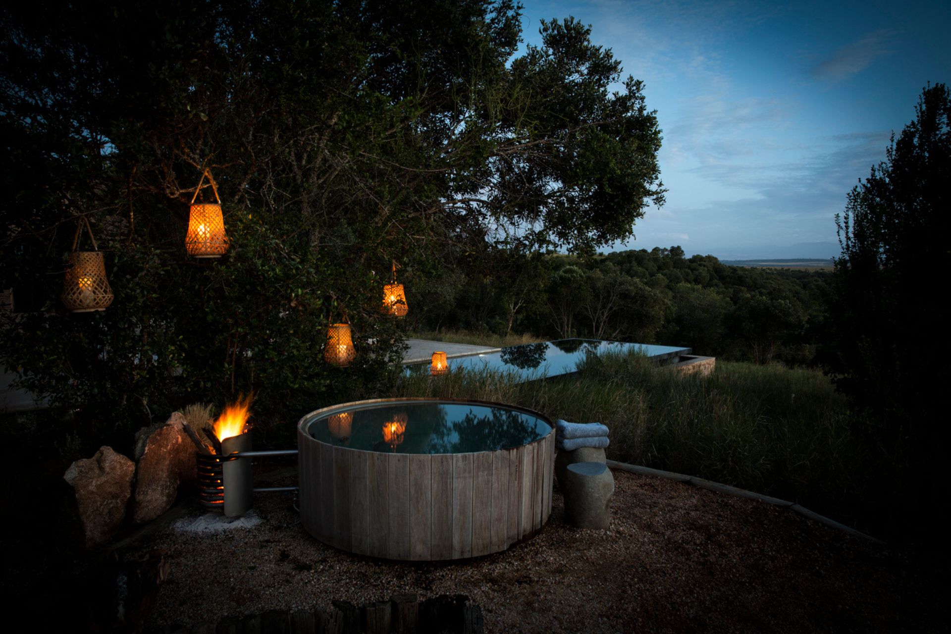 Star bath on luxury safari with Ker & Downey Africa